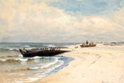 Alfred Thompson Bricher, Low Tide (1880) — unframed