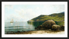 Alfred Thompson Bricher, Marine Landscape (circa 1895) — black frame