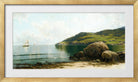 Alfred Thompson Bricher, Marine Landscape (circa 1895) — gold frame