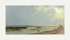 Alfred Thompson Bricher, Newport Beach (1872) — rolled canvas