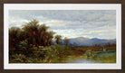 Alfred Thompson Bricher, North Conway, New Hampshire (circa 1858) — brown frame
