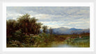 Alfred Thompson Bricher, North Conway, New Hampshire (circa 1858) — white frame