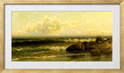 Alfred Thompson Bricher, On the Coast (circa 1890) — gold frame