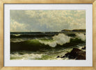 Alfred Thompson Bricher, Seascape (1885–1890) — gold frame