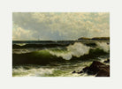 Alfred Thompson Bricher, Seascape (1885–1890) — rolled canvas