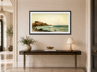 Alfred Thompson Bricher, Seascape (View near Newport, Rhode Island, off Bristol, Rhode Island) (circa 1885) — hallway