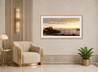 Alfred Thompson Bricher, Sunset on the Coast (1880) — art deco roomset