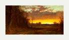 Alfred Thompson Bricher, Twilight in the Wilderness (1865) — rolled canvas