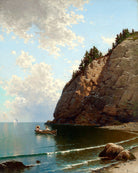 Alfred Thompson Bricher, Two Ladies in a Rowboat — unframed