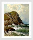 Alfred Thompson Bricher, White Head, Monhegan — white frame