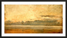 Amaldus Nielsen Print, Utenfor Hvaler (1886) in a black frame