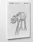 AT-AT Blueprint Poster Patent Print Star Wars 