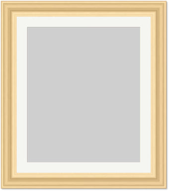 Natural Wooden Frames For Prints - Imperial and Metric Sizes