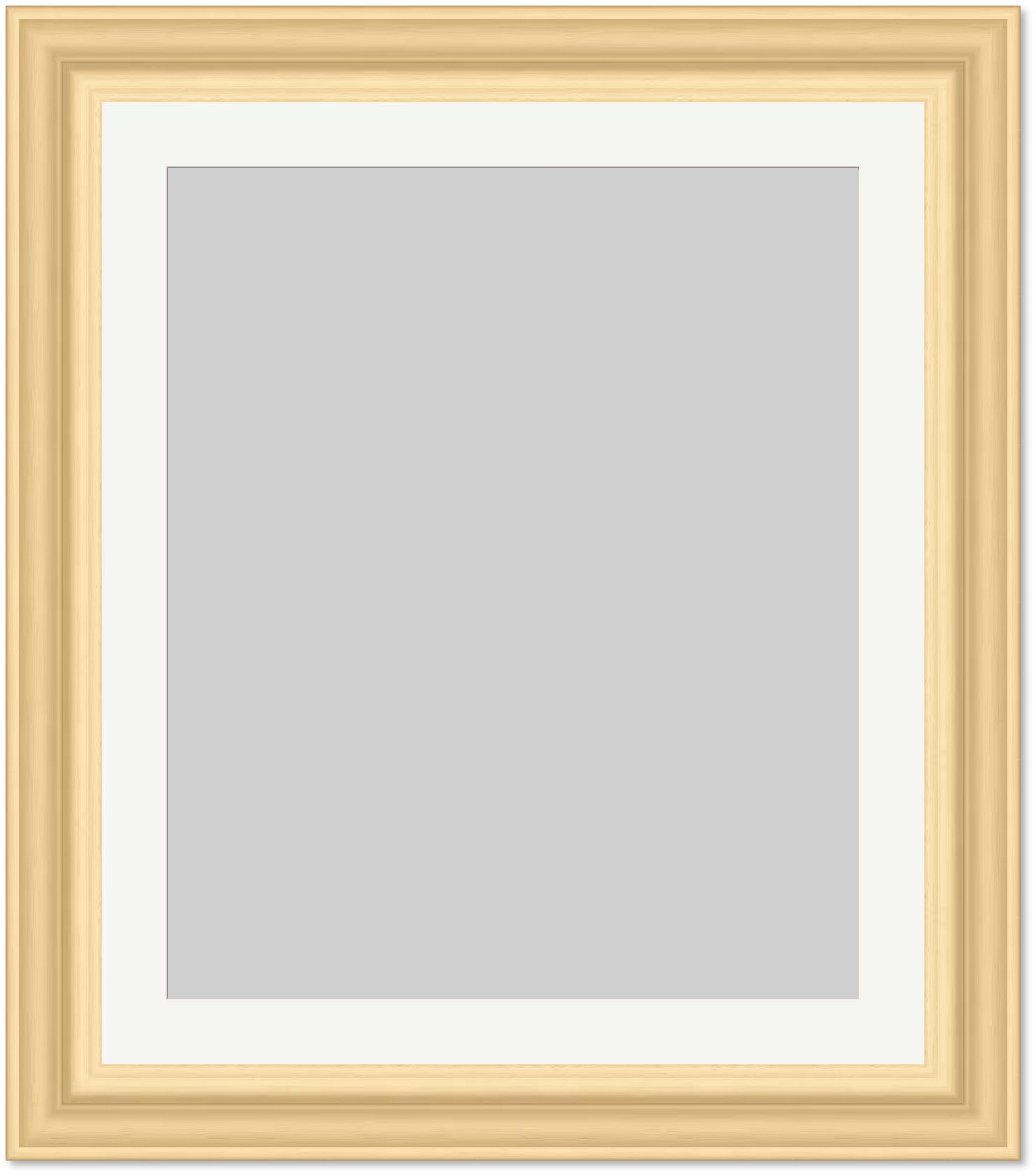 Natural Wooden Frames For Prints - Imperial and Metric Sizes