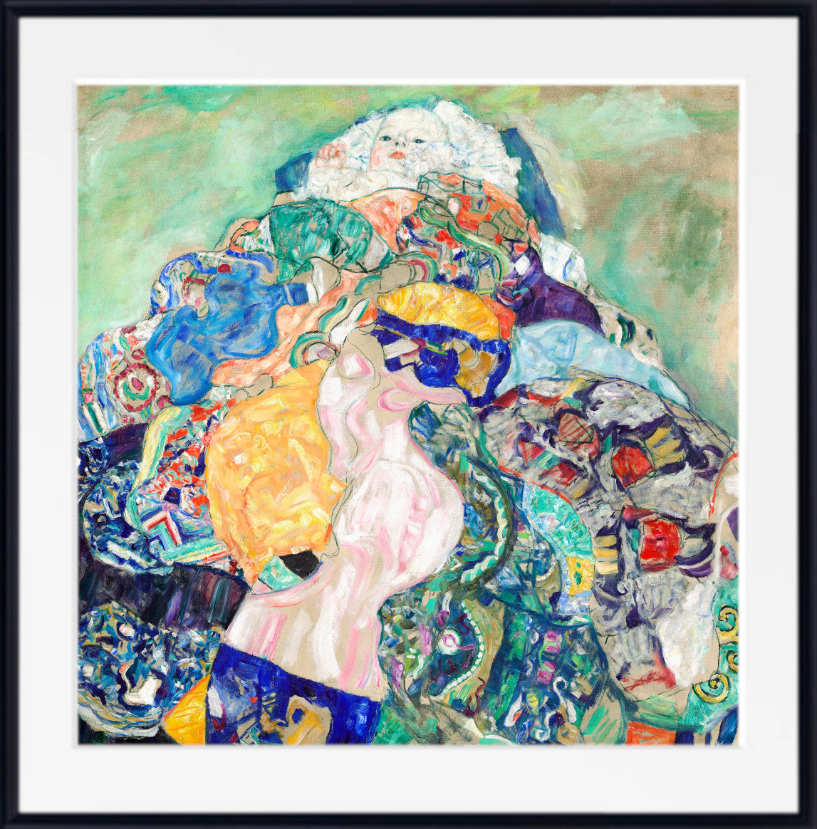 Gustav Klimt Fine Art Print, Baby