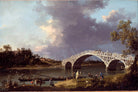 Canaletto Print, A View of Walton Bridge — unframed