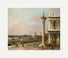 Canaletto Print, Bacino di San Marco: From the Piazzetta — rolled canvas