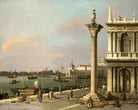 Canaletto Print, Bacino di San Marco: From the Piazzetta — unframed