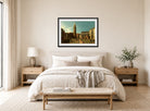 Canaletto Print, Campo Sant’Angelo, Venice (1730s) — bedroom