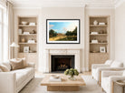 Canaletto Print, London: The Old Horse Guards and Banqueting Hall, Whitehall, from St James’s Park — living room roomset