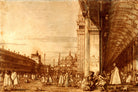 Canaletto Print, Piazza San Marco from the Southwest Corner, with the Procuratie Nuove on the Right — unframed