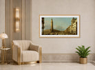 Canaletto Print, Piazza San Marco Looking South and West (1763) — art deco roomset