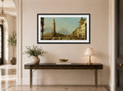 Canaletto Print, Piazza San Marco Looking South and West (1763) — hallway