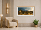 Canaletto Print, Prà della Valle in Padua — art deco roomset