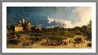Canaletto Print, Prà della Valle in Padua — light grey frame