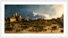 Canaletto Print, Prà della Valle in Padua — white frame