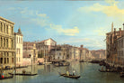 Canaletto Print, The Grand Canal in Venice from Palazzo Flangini to Campo San Marcuola — unframed