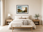 Canaletto Print, The Grand Canal in Venice with the Palazzo Corner Ca’Grande (1722) — bedroom