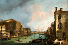 Canaletto Print, The Grand Canal in Venice with the Palazzo Corner Ca’Grande (1722) — unframed
