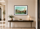 Canaletto Print, The Grand Canal, Venice, Looking Southeast, with the Campo della Carità to the Right (1730s) — hallway