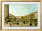 Canaletto Print, The Piazza San Marco — gold frame