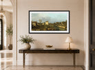 Canaletto Print, The Porta Portello, Padua — hallway