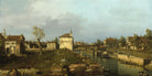 Canaletto Print, The Porta Portello, Padua — unframed