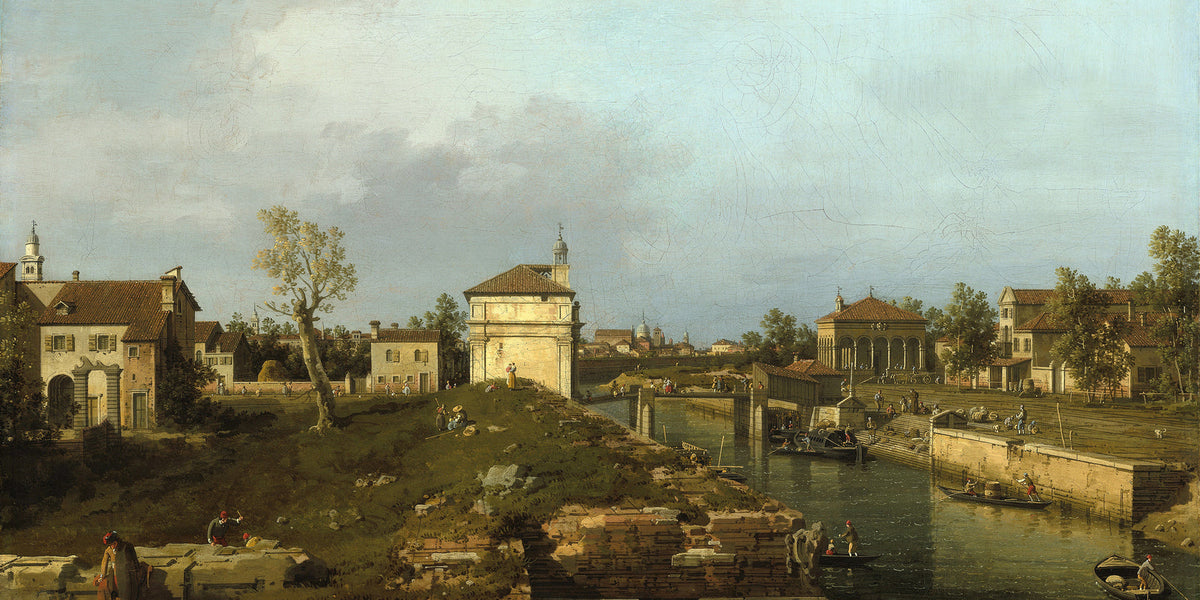 Canaletto Print, The Porta Portello, Padua — unframed
