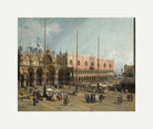 Canaletto Print, The Square of Saint Mark’s, Venice (1742-1744) — rolled canvas