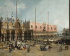Canaletto Print, The Square of Saint Mark’s, Venice (1742-1744) — unframed