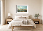 Canaletto Print, Venice, the Bacino di San Marco from San Giorgio Maggiore — bedroom
