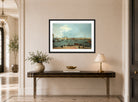 Canaletto Print, Venice, the Bacino di San Marco from San Giorgio Maggiore — hallway