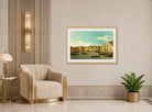 Canaletto Print, Venice, the Canale di Santa Chiara — art deco roomset