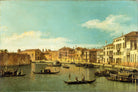 Canaletto Print, Venice, the Canale di Santa Chiara — unframed