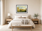 Canaletto Print, Venice, the Grand Canal from the Palazzo Flangini to San Marcuola — bedroom