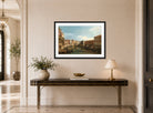 Canaletto Print, Venice, the Grand Canal looking South, from the Ca’ Da Mosto toward the Rialto Bridge — hallway