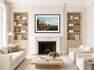 Canaletto Print, Venice, the Riva degli Schiavoni — living room roomset