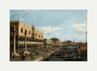 Canaletto Print, Venice, the Riva degli Schiavoni — rolled canvas