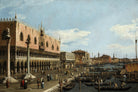 Canaletto Print, Venice, the Riva degli Schiavoni — unframed