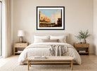 Canaletto Print, View of the Piazzetta San Marco Looking South (1735) — bedroom